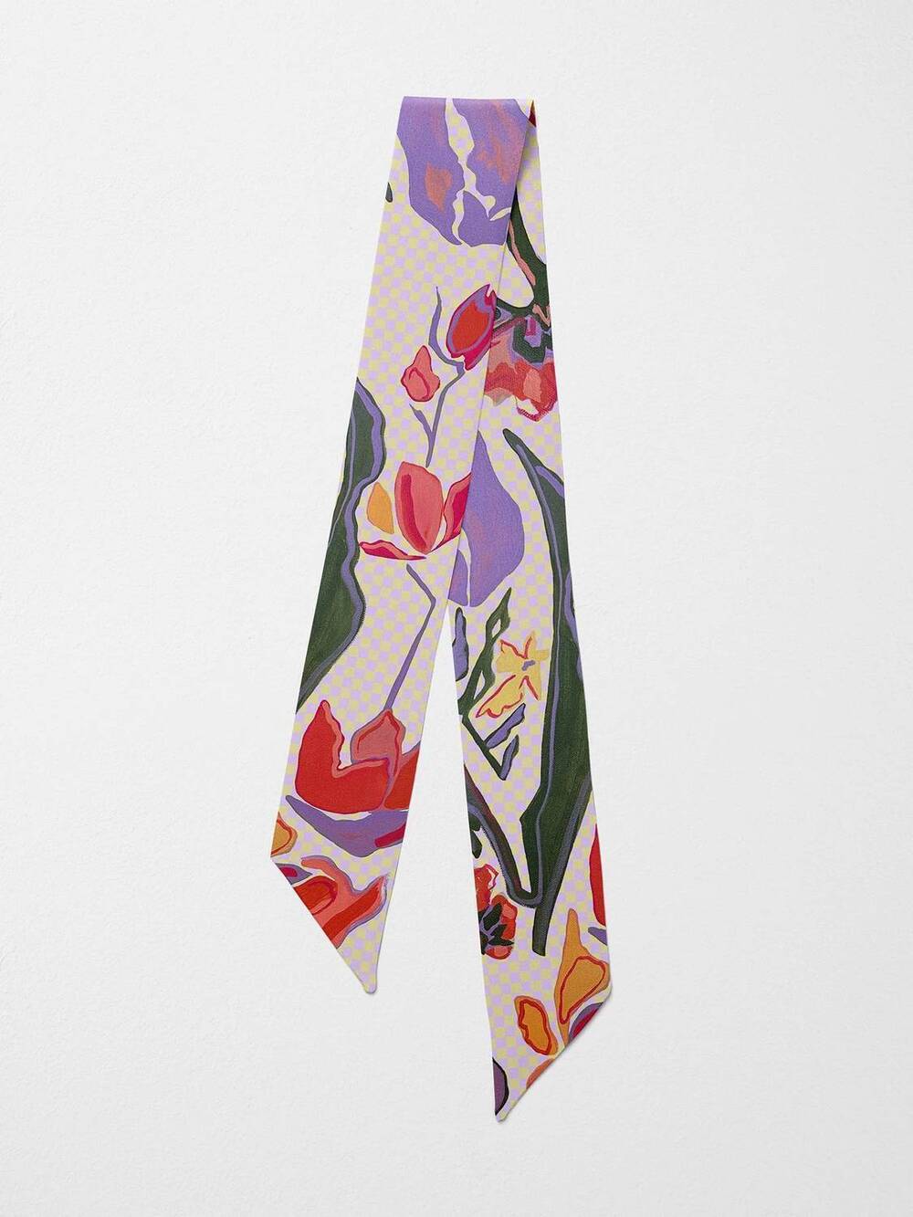 NEW EMILY MCCARTHY women's botanical muse scarfette in multi